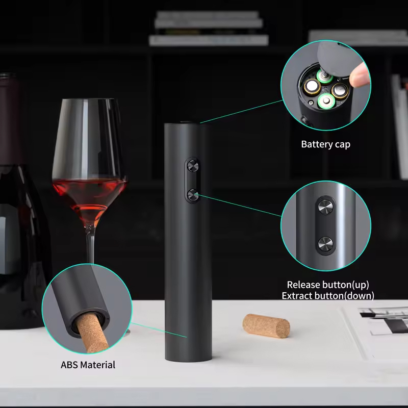 Bottle Stopper Set - Electric Automatic Red Wine Opener Set