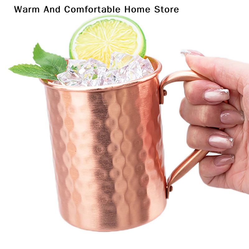 Wine With Beer Cocktail - 【SE】400ml Pure Copper Moscow Mule Mug