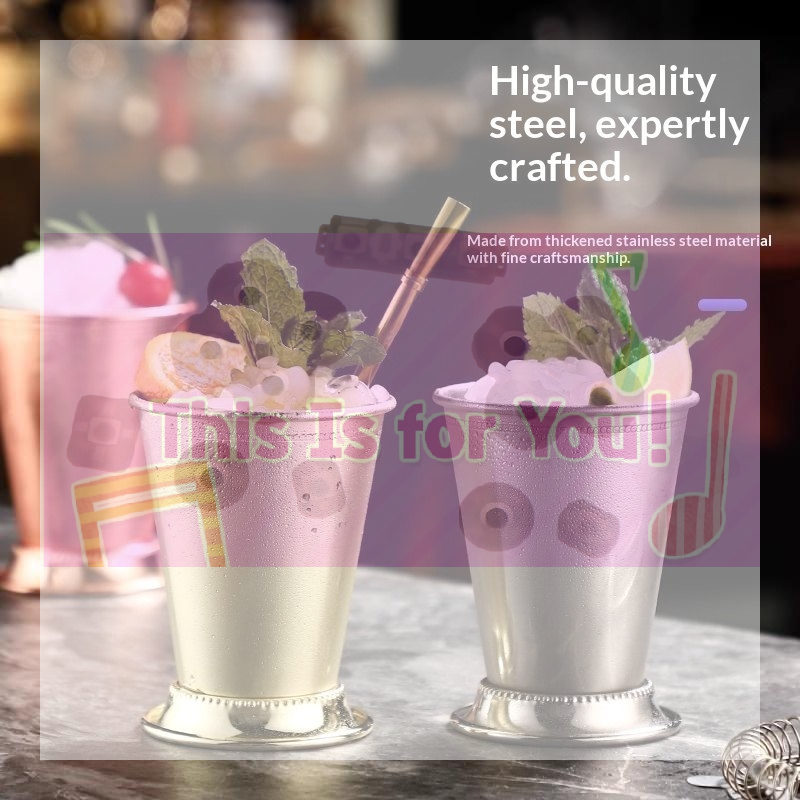 Beer & Wine Jockey Plaza Shopping - 【MA】Stainless Steel Mint Julep Mug -