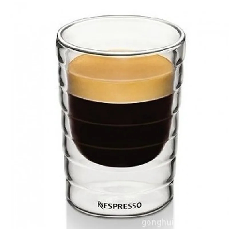 Handmade Double Wall Glass Cup - Wine Beer Tequila บทวิจารณ์และราคา