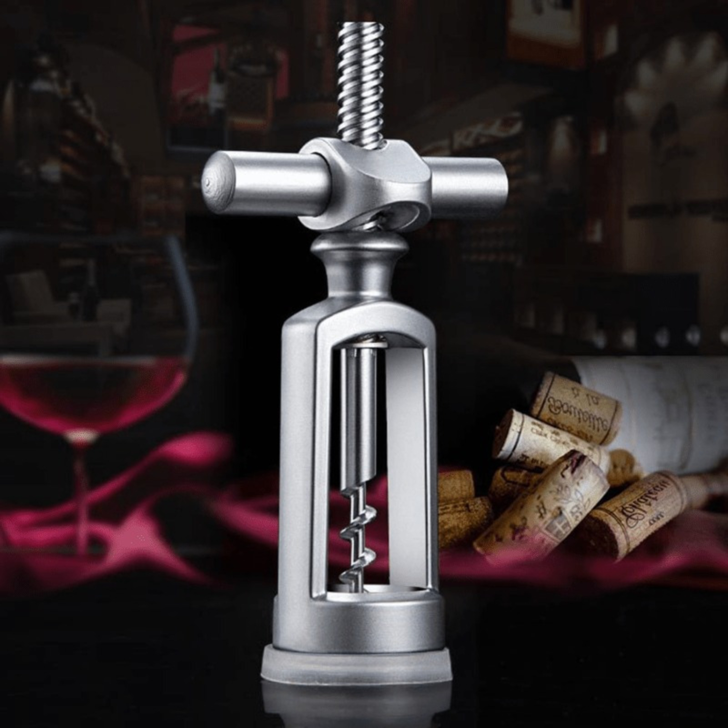 Vintage-Style 304 Stainless St - Cork Screw Lever บทวิจารณ์และราคา