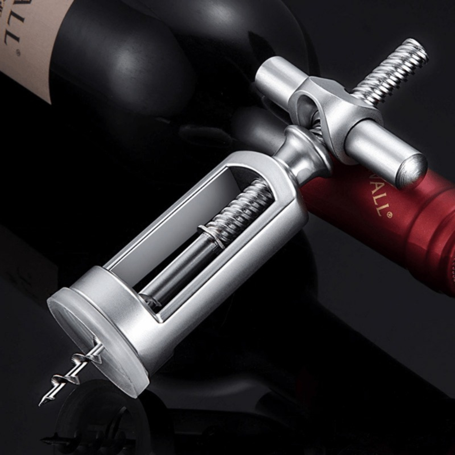 Vintage-Style 304 Stainless St - Cork Screw Lever บทวิจารณ์และราคา