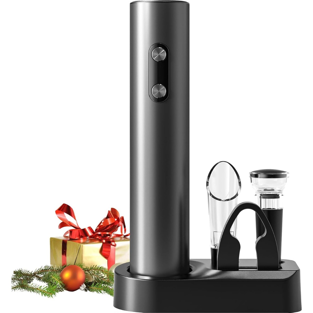 Electric Wine Opener Set Elect - Bottle Stopper Set บทวิจารณ์และราคา
