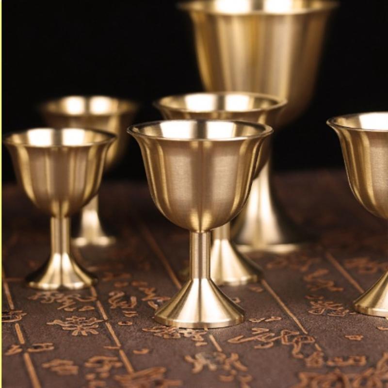Retro Brass Copper Mug, Exquis - Wine Beer Glass บทวิจารณ์และราคา