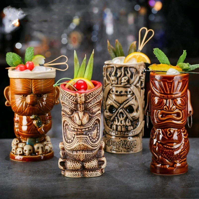 60 Types Ceramic Hawaii Tiki M - Wine Beer Type บทวิจารณ์และราคา