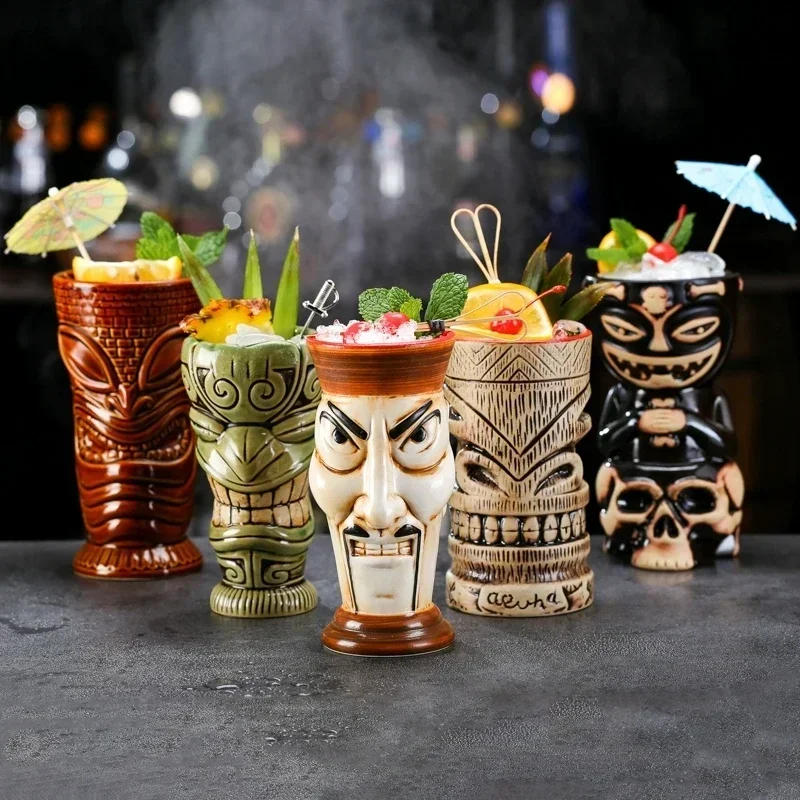 60 Types Ceramic Hawaii Tiki M - Wine Beer Type บทวิจารณ์และราคา