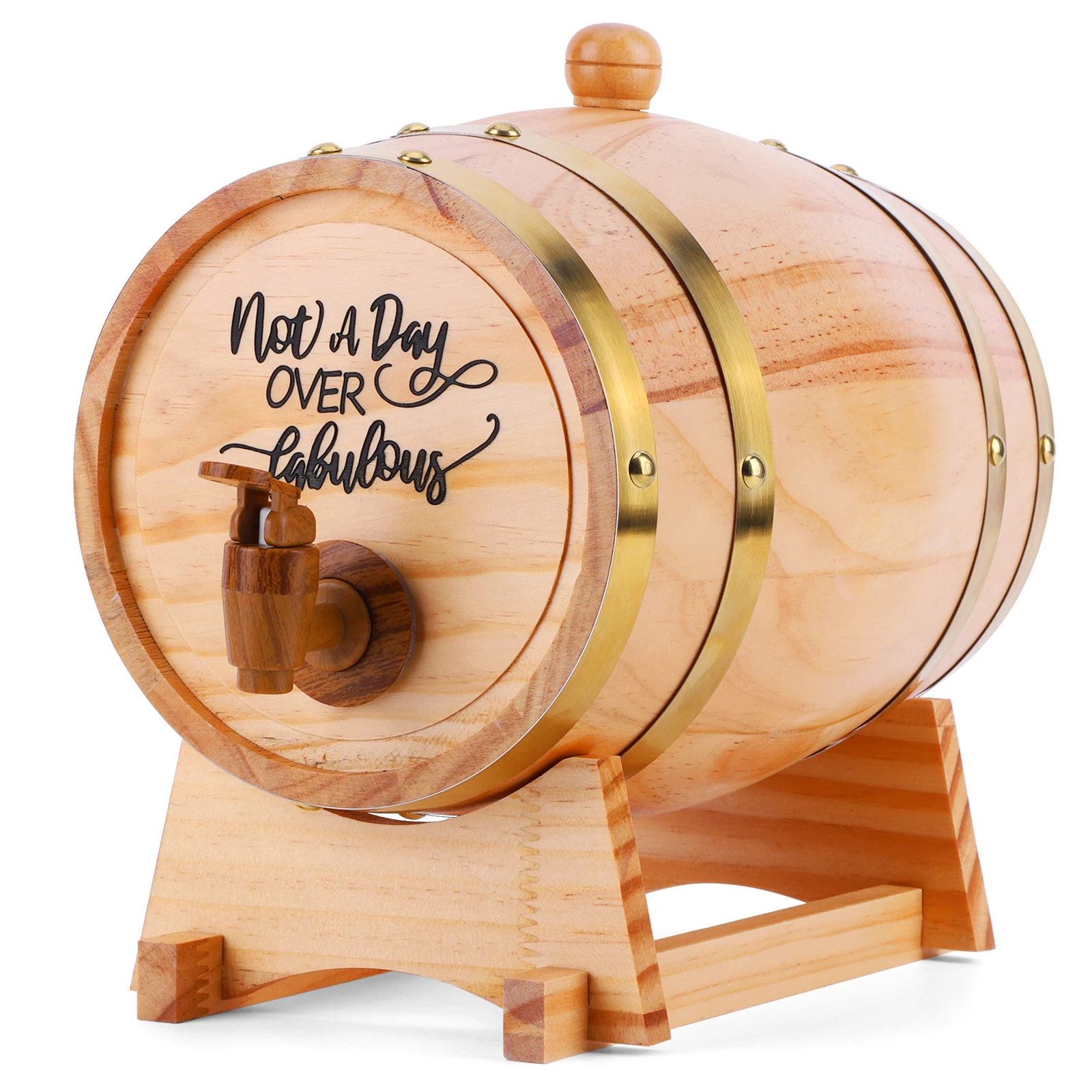 3L Wooden Whiskey Barrel with  - Wine Beer Tequila บทวิจารณ์และราคา