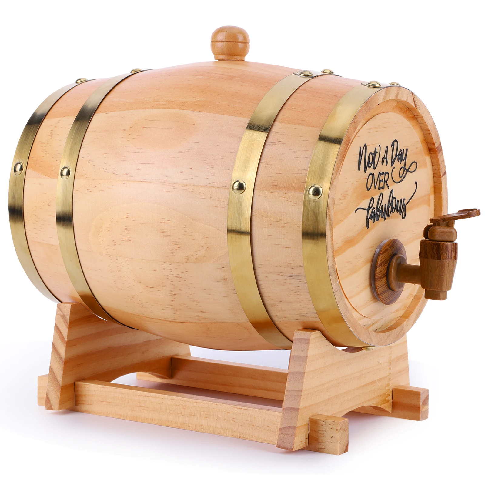 3L Wooden Whiskey Barrel with  - Wine Beer Tequila บทวิจารณ์และราคา