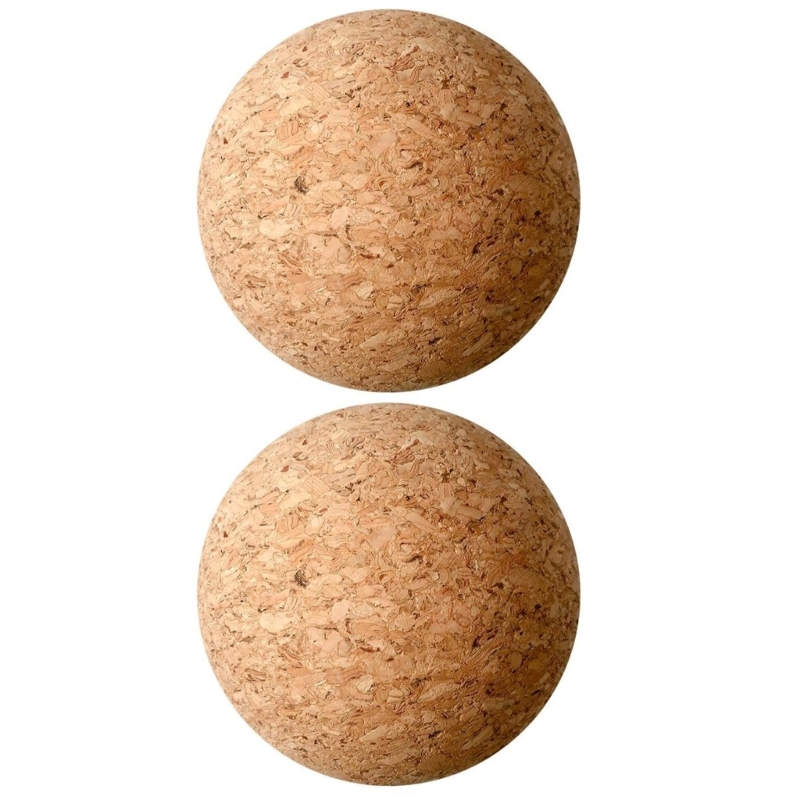 Set of 2 2.4 Inch Cork Ball St - Bottle Stopper Set บทวิจารณ์และราคา