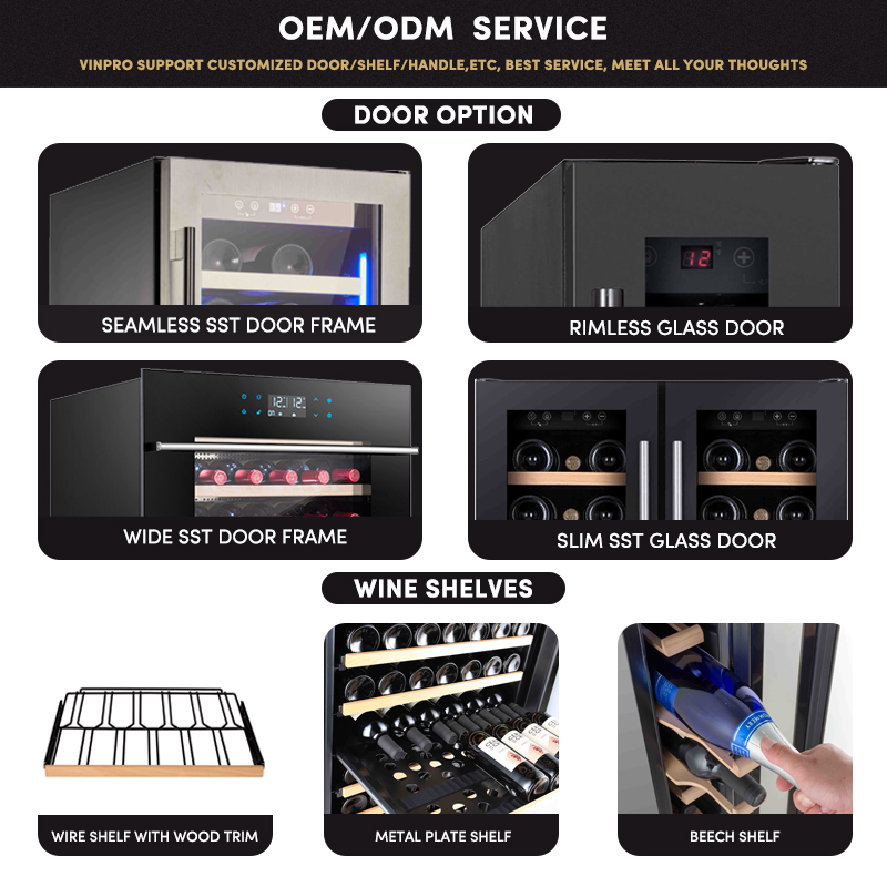 Vinopro Best Seller 116L 38 Bo - Wine Beer Fridge Dual Zone บทวิจารณ์และราคา