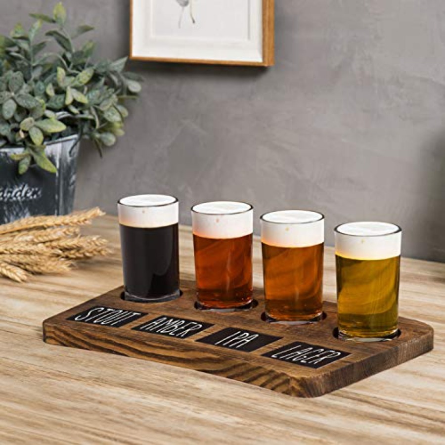 Beer Flight Board Sampler Set  - Beer Flight Set บทวิจารณ์และราคา