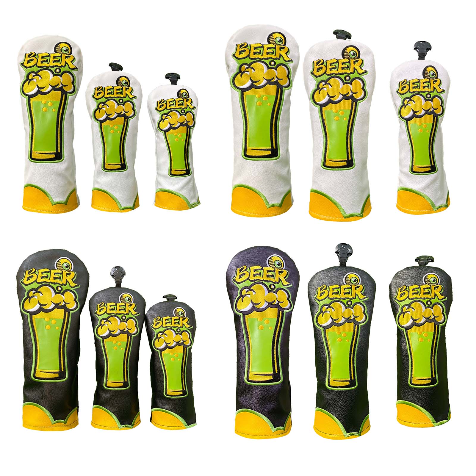 Beer Embroidery PU Leather Gol - Beer & Wine Jockey Plaza Shopping บทวิจารณ์และราคา