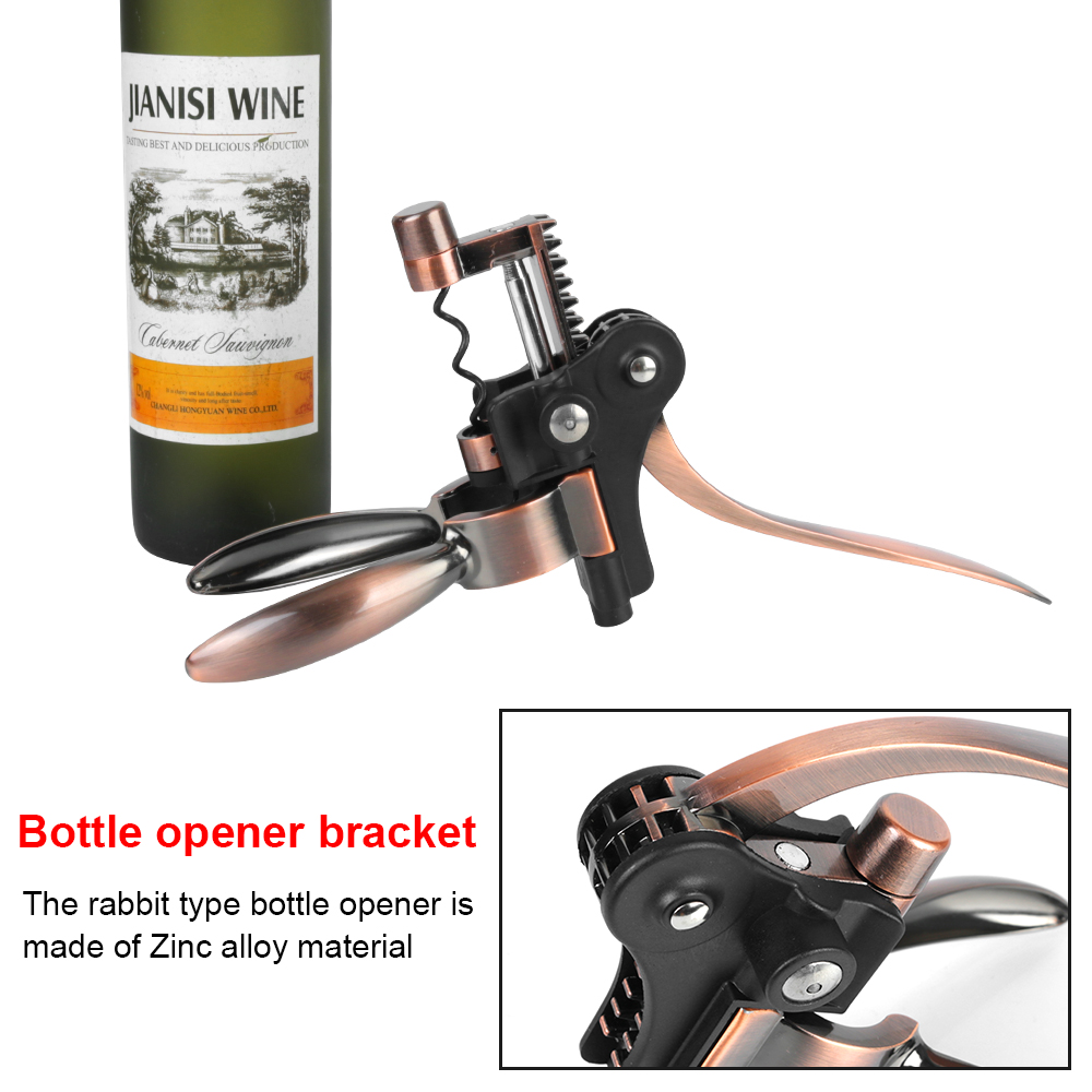 Kitchen Tools Zinc Alloy Rabbi - Cork Screw Lever บทวิจารณ์และราคา
