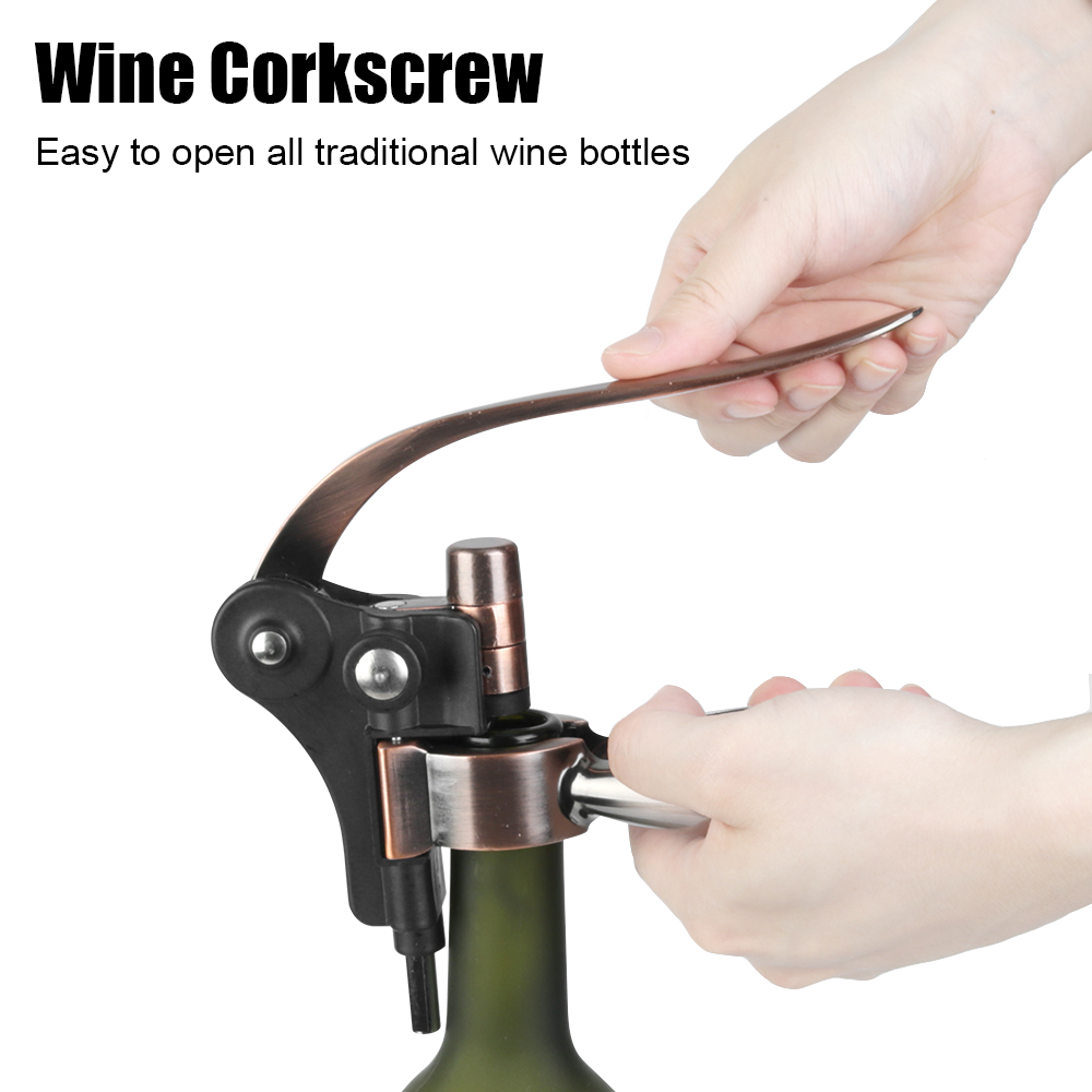 Kitchen Tools Zinc Alloy Rabbi - Cork Screw Lever บทวิจารณ์และราคา