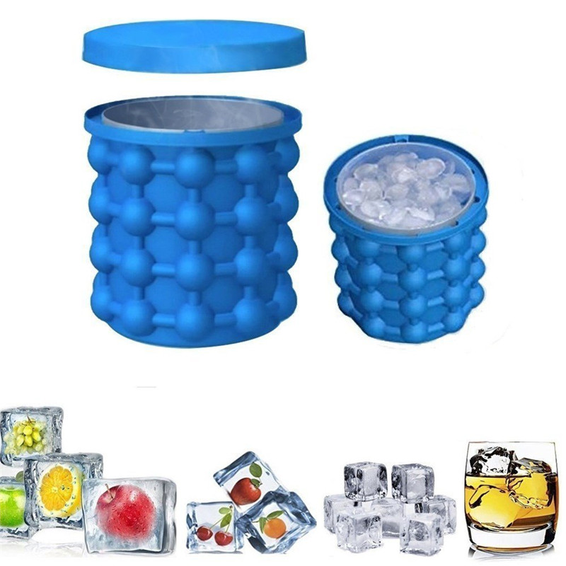 Portable Silicone Ice Cube Mak - Wine Beer Cooler บทวิจารณ์และราคา