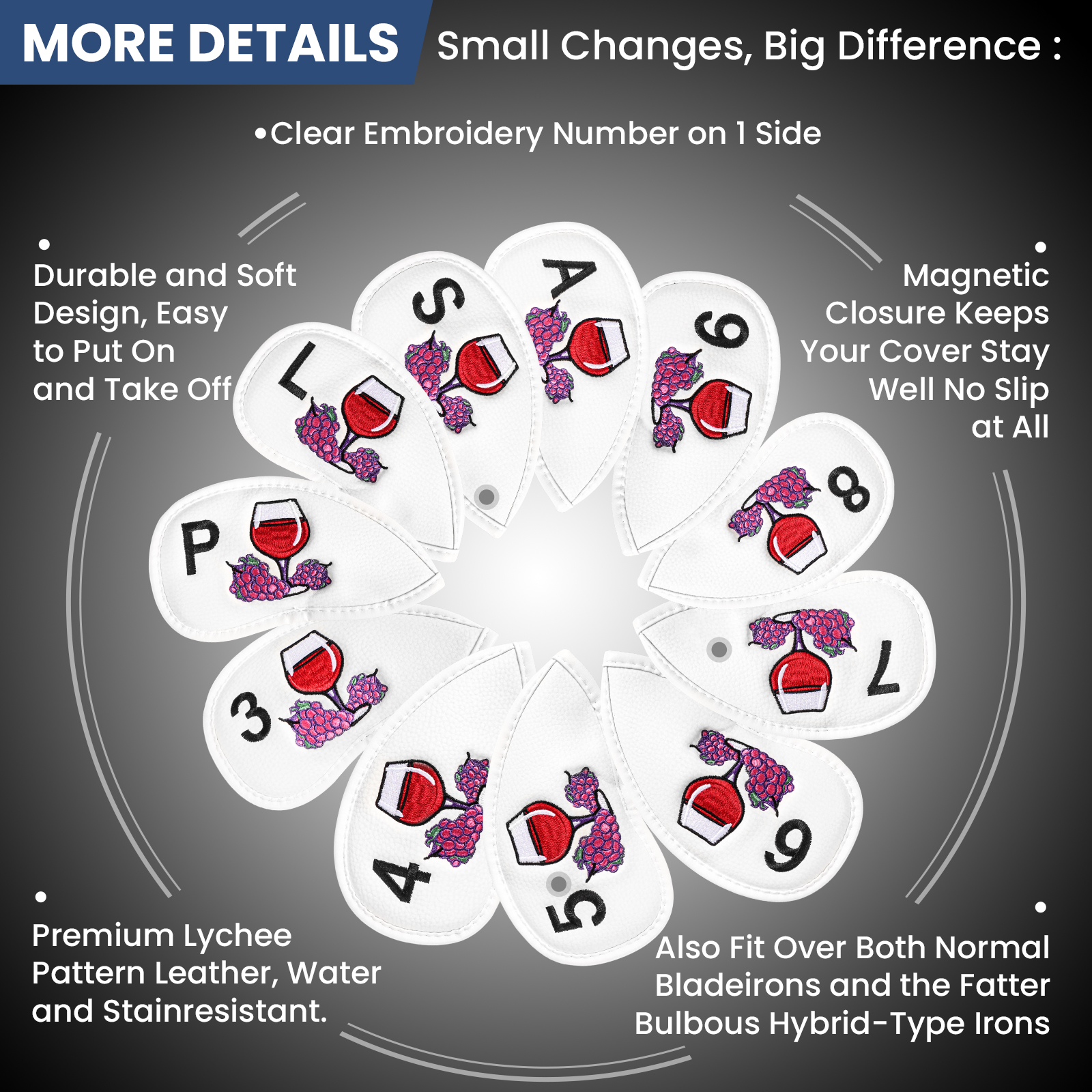 Magnetic Golf Club Head Covers - Wine & Beer Tours Of Nova Scotia บทวิจารณ์และราคา
