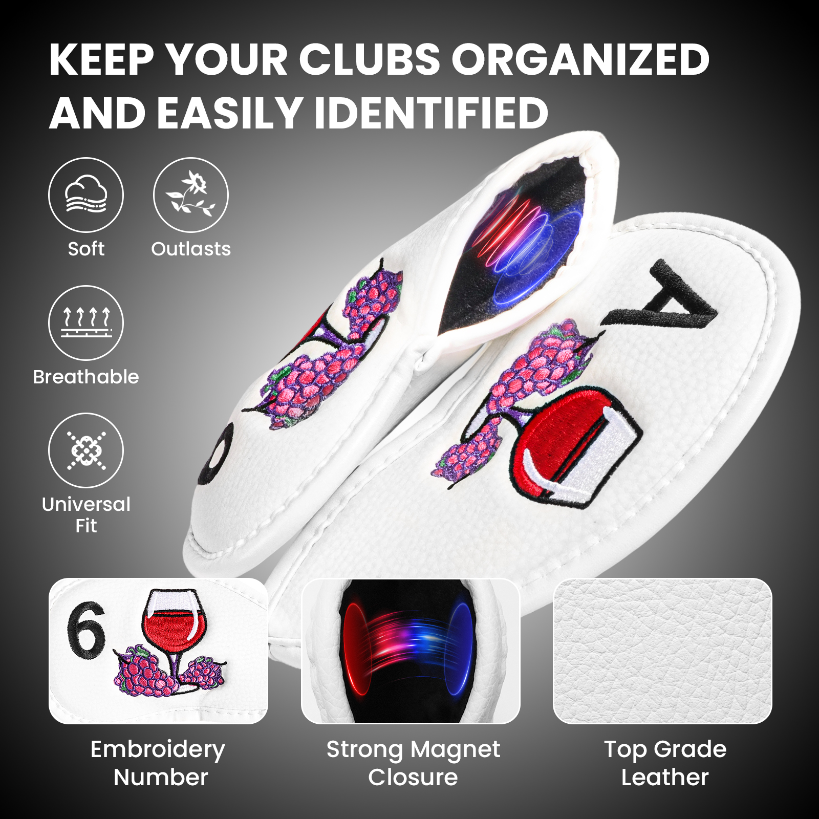 Magnetic Golf Club Head Covers - Wine & Beer Tours Of Nova Scotia บทวิจารณ์และราคา