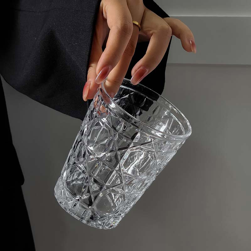 2pcs 310ml Vintage Diamond Pat - Wine Beer Glass บทวิจารณ์และราคา