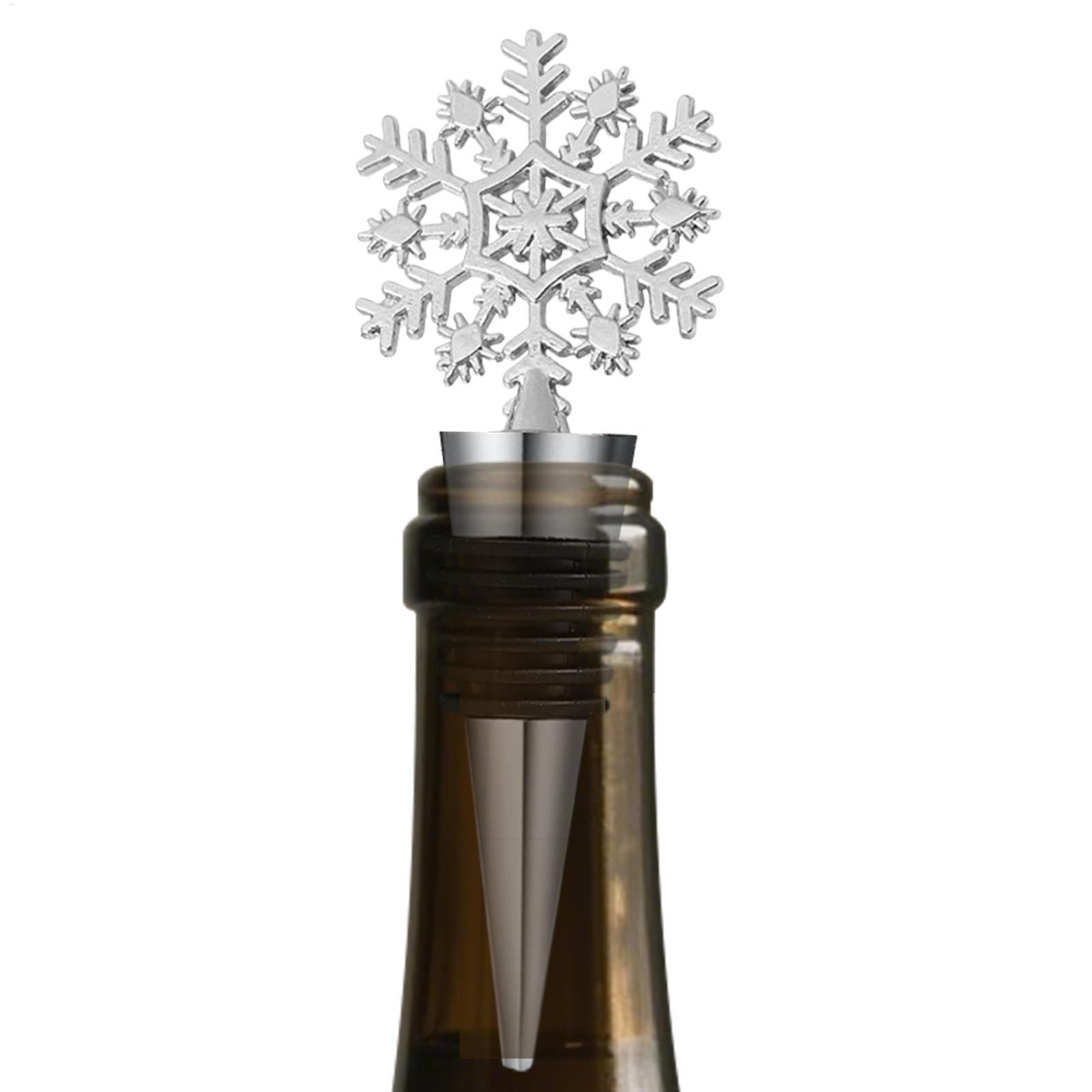 Wine Bottle Stopper Christmas  - Wine To Beer Alcohol บทวิจารณ์และราคา