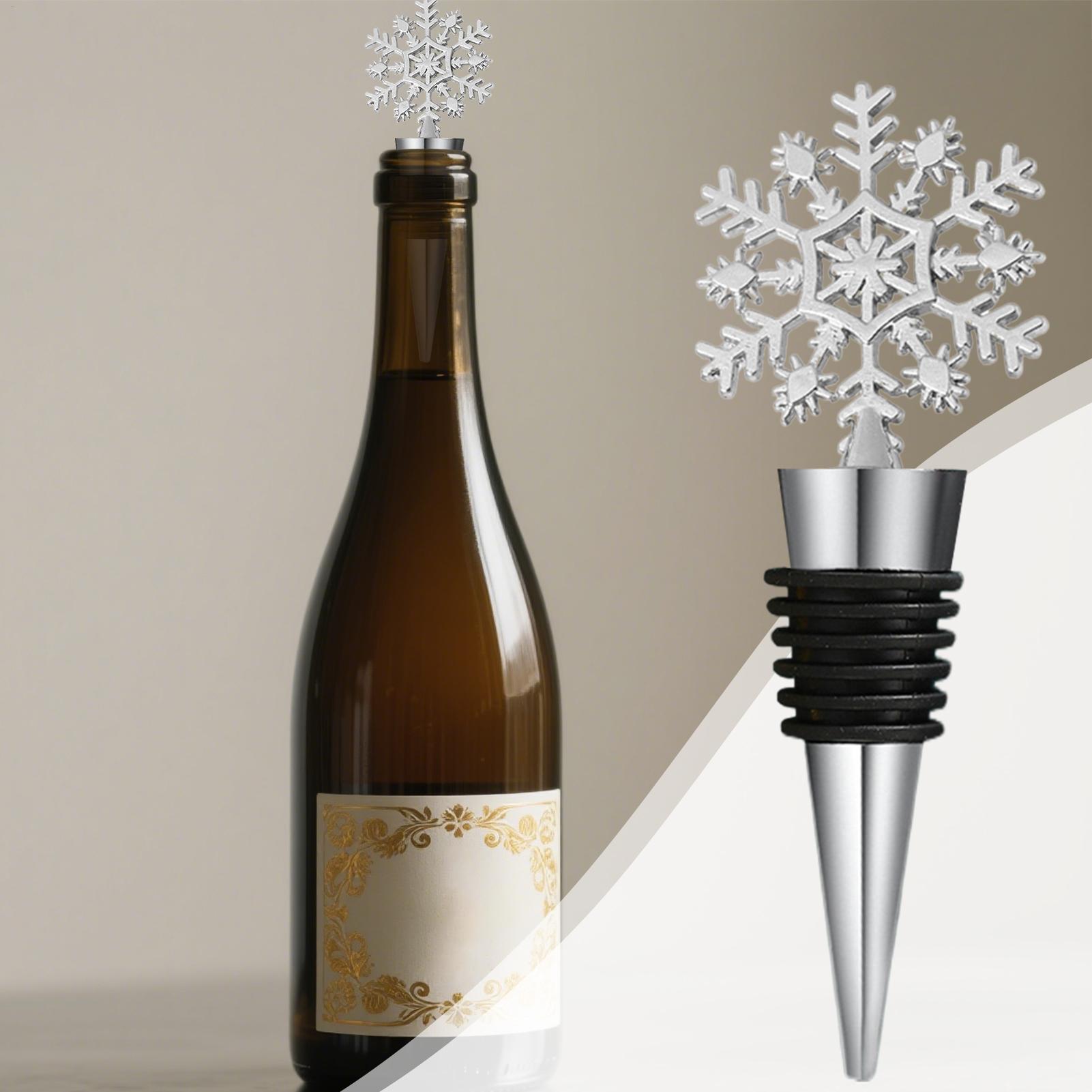 Wine Bottle Stopper Christmas  - Wine To Beer Alcohol บทวิจารณ์และราคา