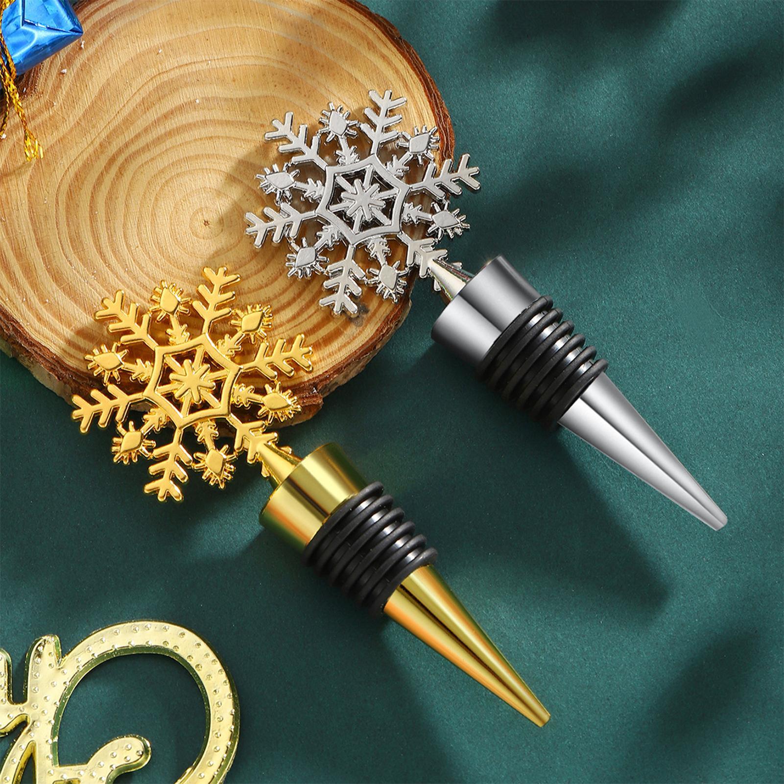 Wine Bottle Stopper Christmas  - Wine To Beer Alcohol บทวิจารณ์และราคา