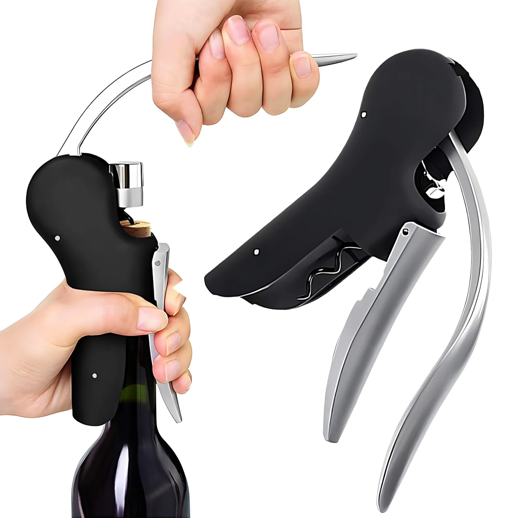Convenient Bottle Openers Wine - Cork Screw Lever บทวิจารณ์และราคา