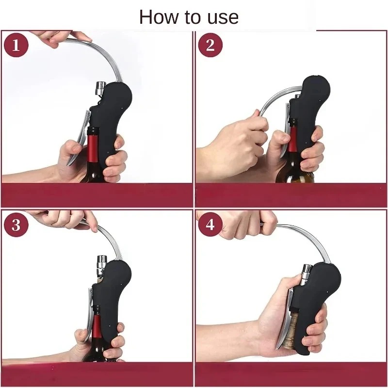 Convenient Bottle Openers Wine - Cork Screw Lever บทวิจารณ์และราคา