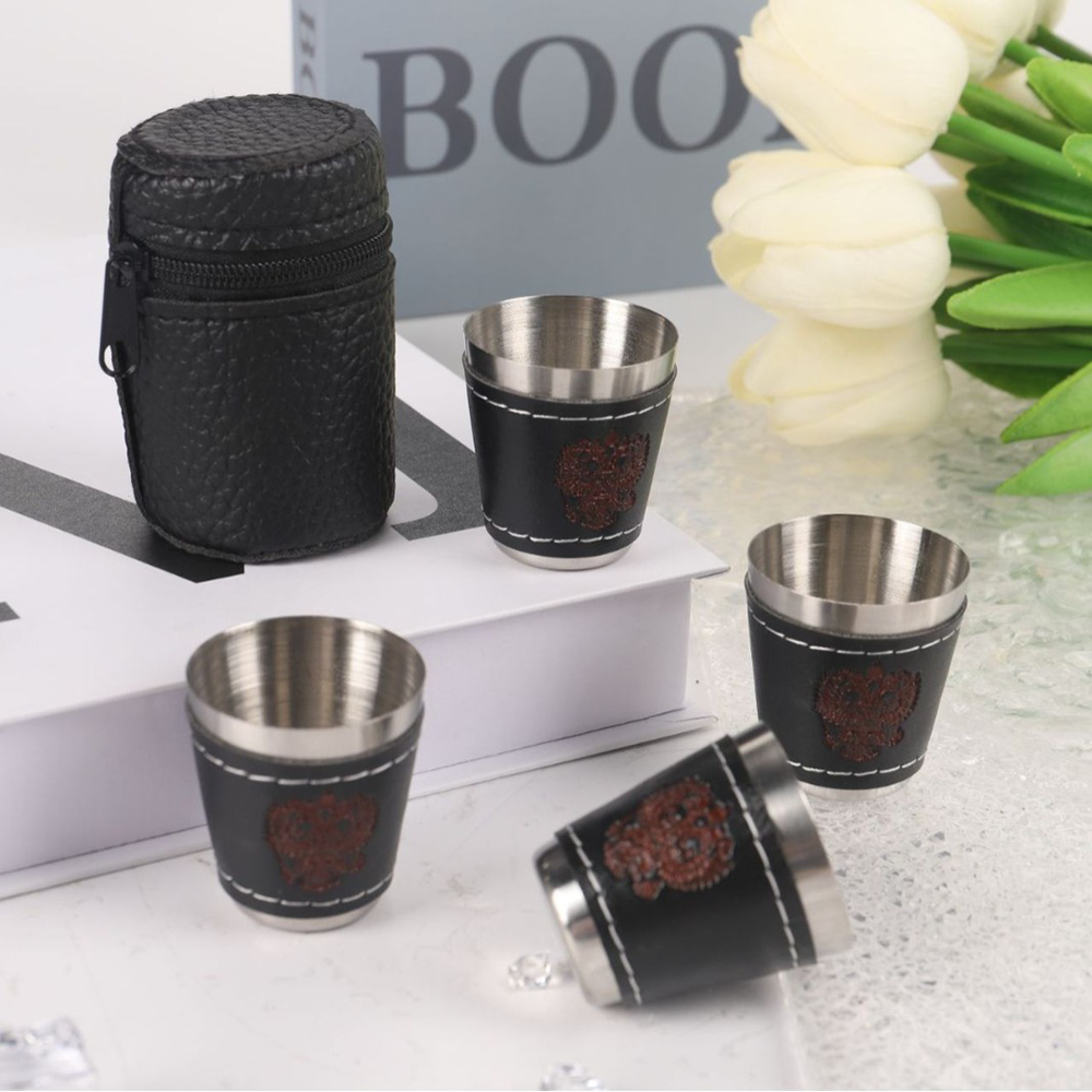 4pcs/set Outdoor Travel Cups S - Beer Flight Set บทวิจารณ์และราคา