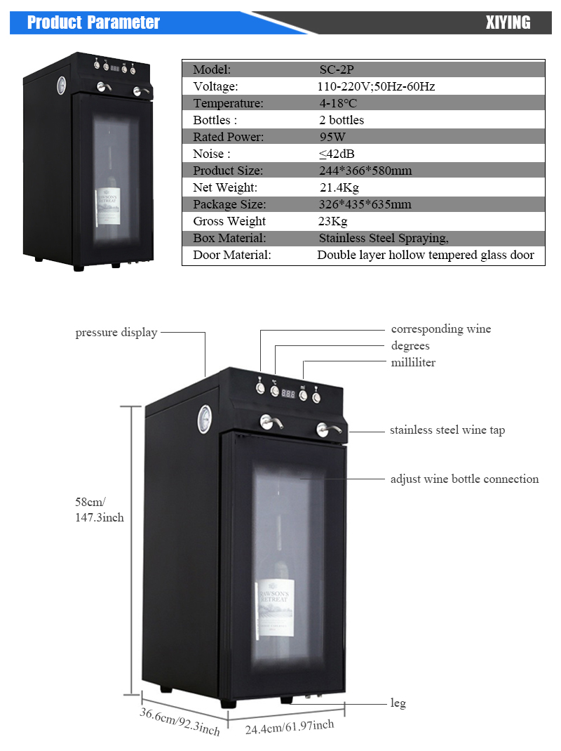 Luxury 2-Bottle Automatic Bar  - Wine & Beer Tours Of Nova Scotia บทวิจารณ์และราคา