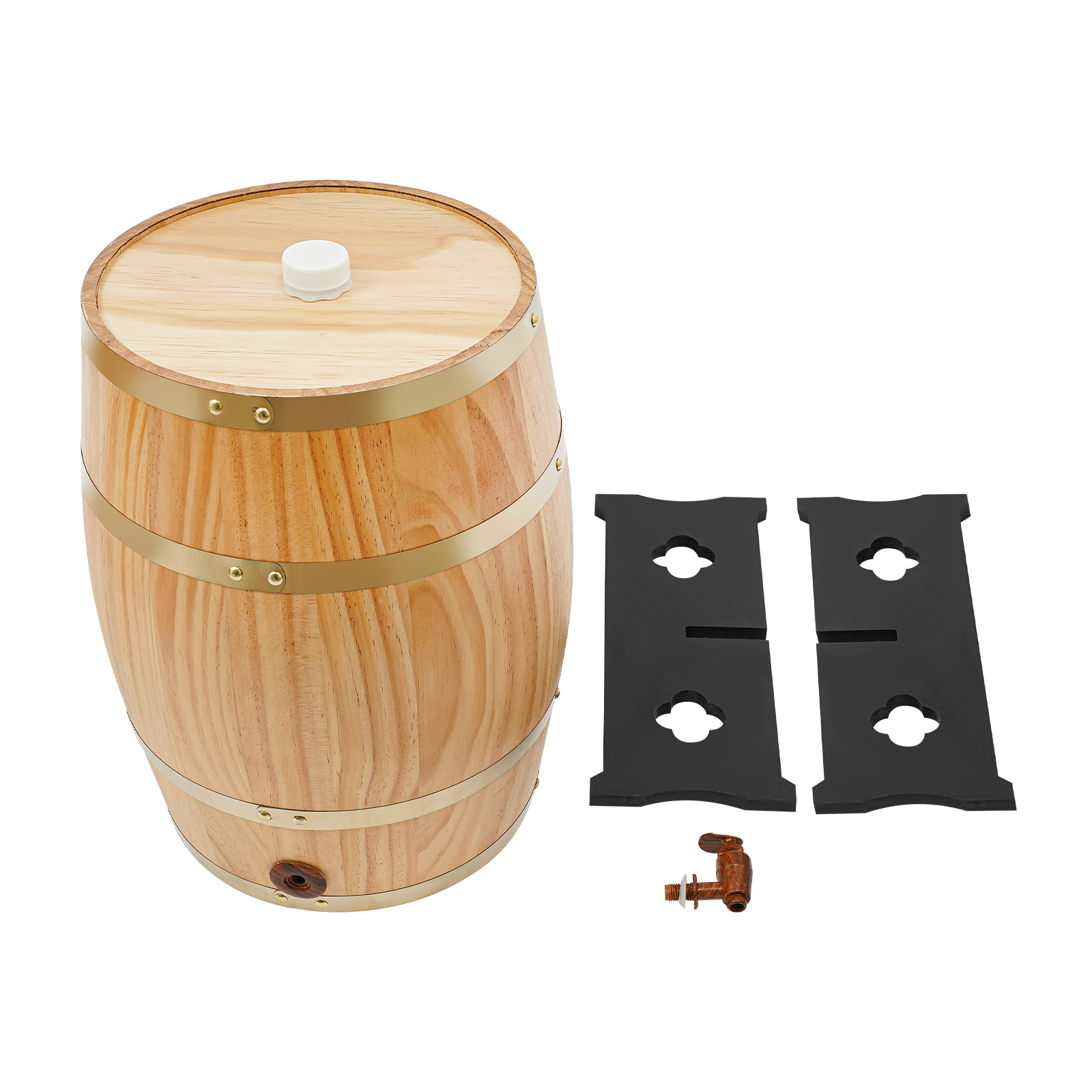 20L/5.28Gal Wood Color Wine Ba - Wine Beer Tequila บทวิจารณ์และราคา
