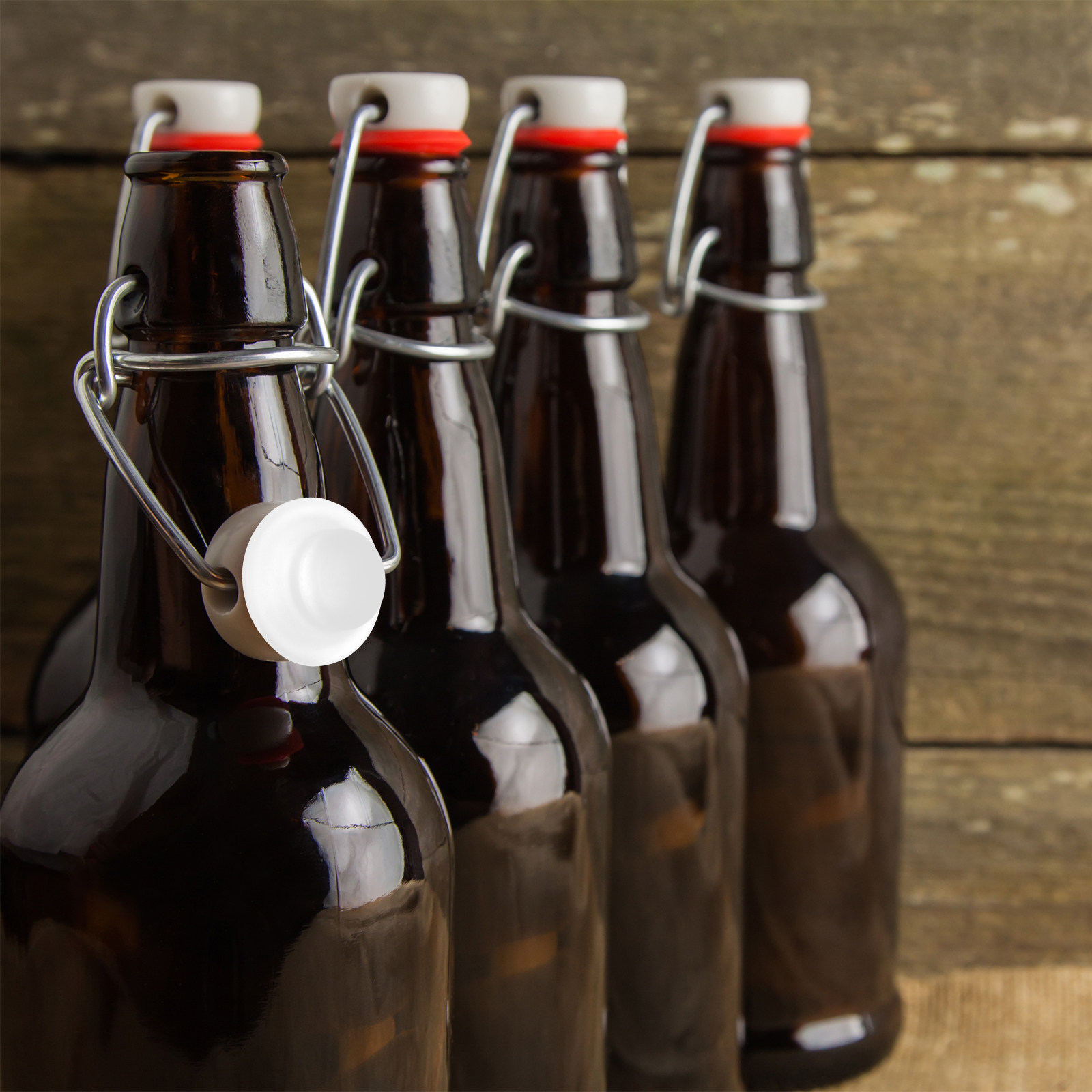 10Pcs Swing Top Bottle Seal Ga - Wine Beer Glass บทวิจารณ์และราคา