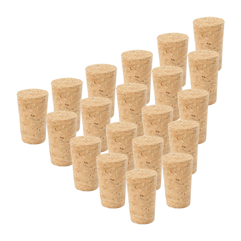 AB35-400X Natural Wood Corks W - Wine Beer Type บทวิจารณ์และราคา