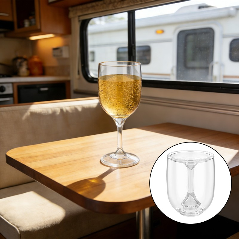 RV Portable Wine Glass Goblet  - Wine & Beer Tours Of Nova Scotia บทวิจารณ์และราคา