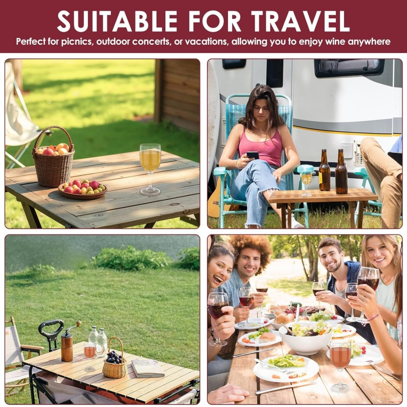 RV Portable Wine Glass Goblet  - Wine & Beer Tours Of Nova Scotia บทวิจารณ์และราคา