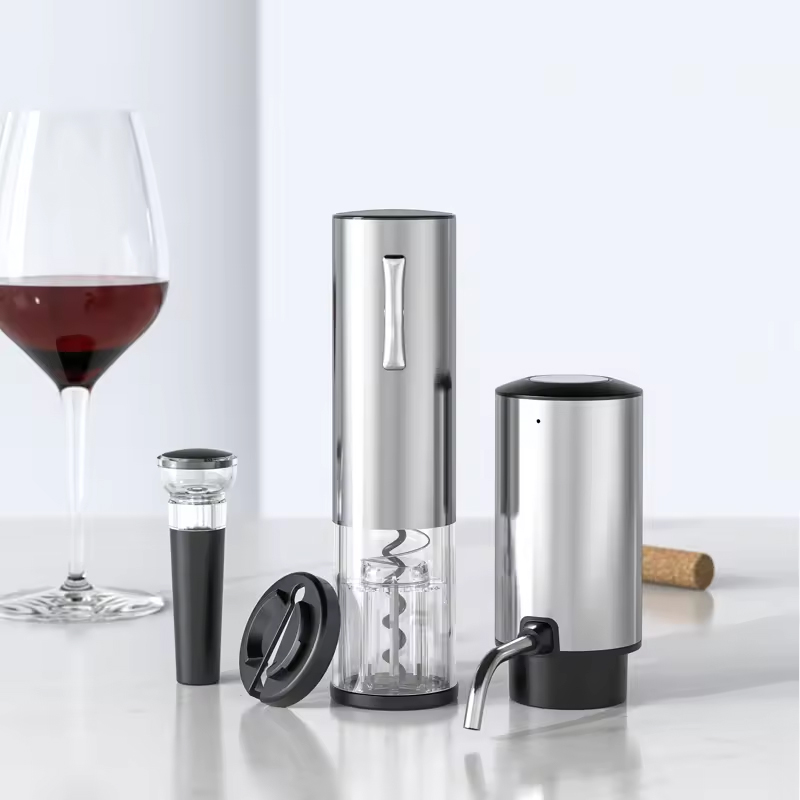 2024 New Design 4-in-1 Lithium - Bottle Stopper Set บทวิจารณ์และราคา