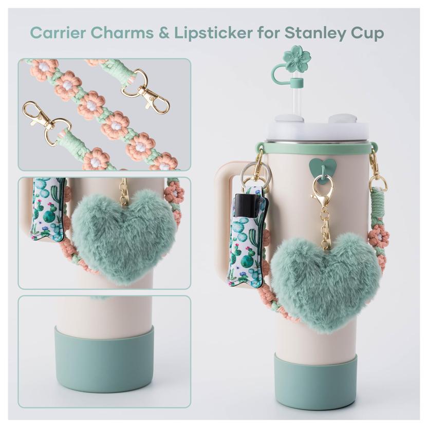 Resin Straw Cap Set for Stanle - Bottle Stopper Set บทวิจารณ์และราคา