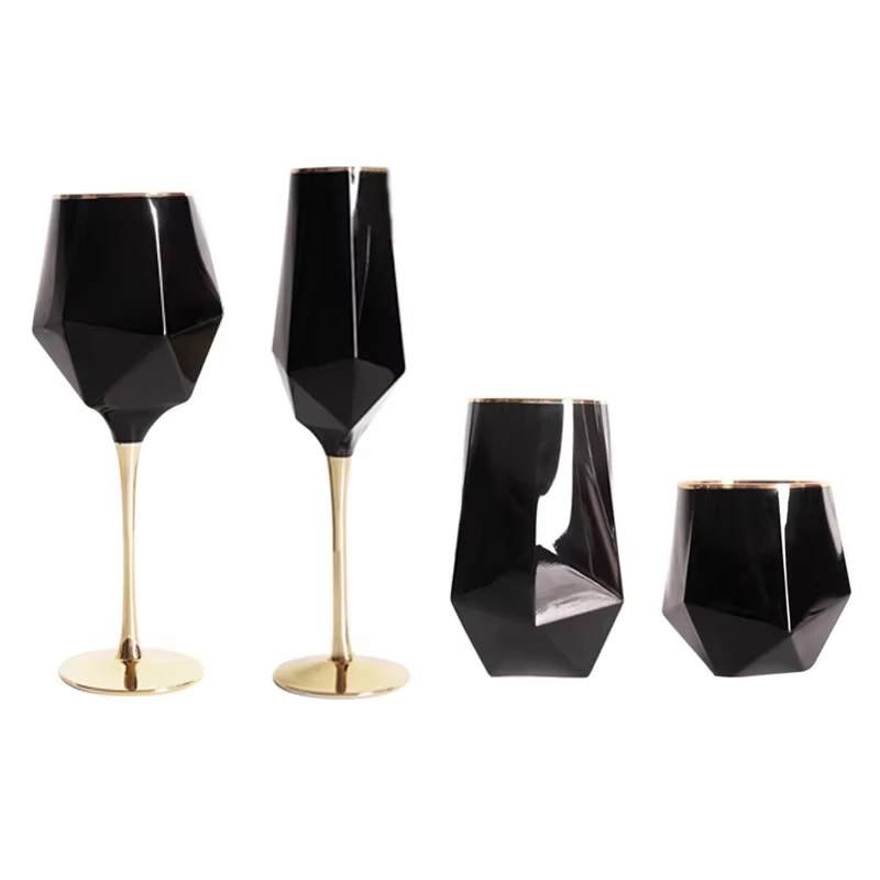 Pure Black Crystal Golden Edge - Wine Whiskey Beer บทวิจารณ์และราคา