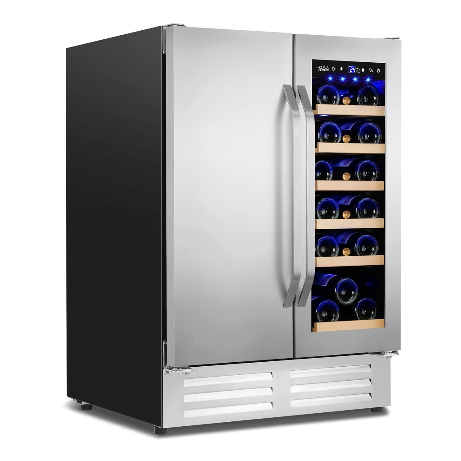 Wine and Beverage Refrigerator - Wine Beer Cooler บทวิจารณ์และราคา