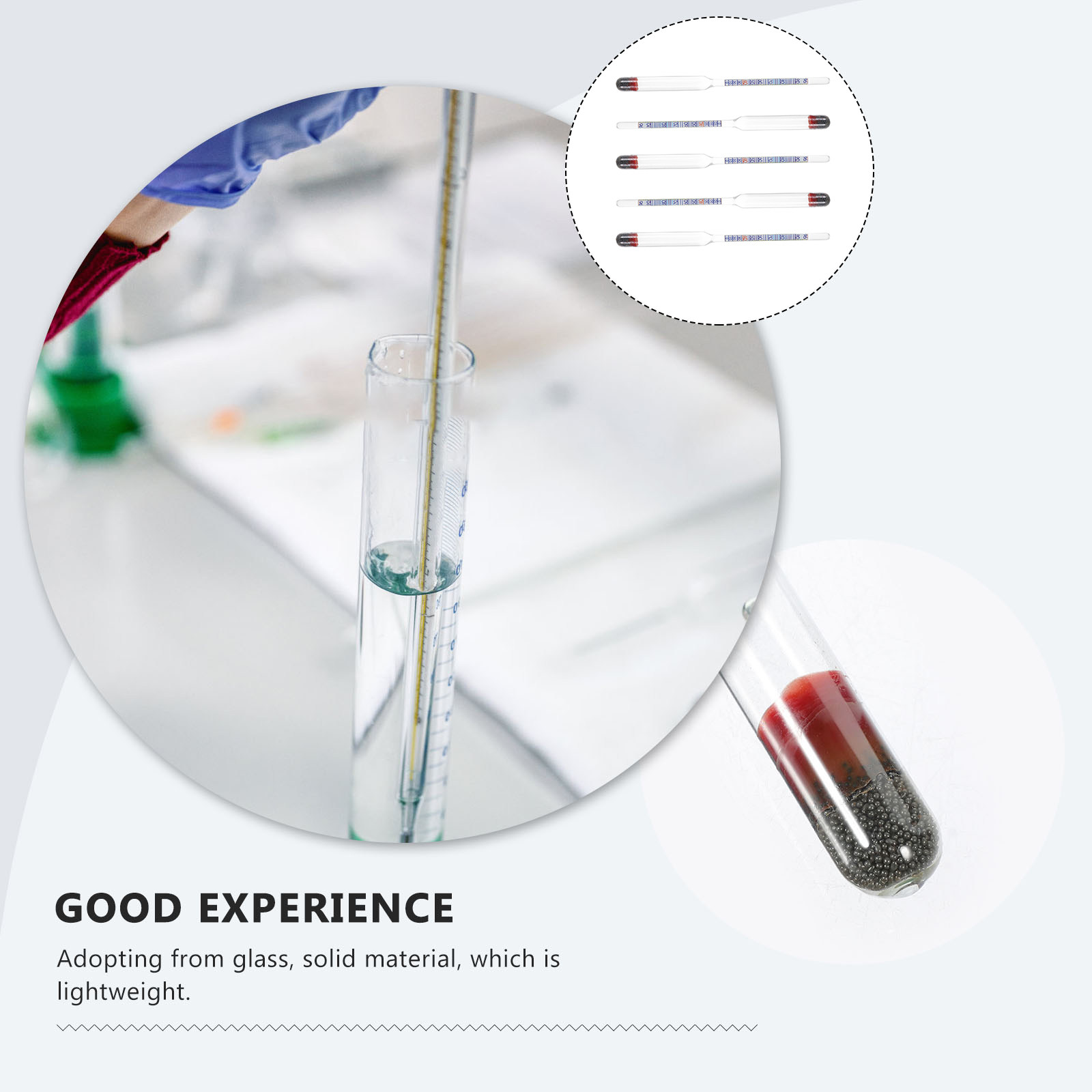 5Pcs High Accuracy Glass Alcoh - Wine To Beer Alcohol บทวิจารณ์และราคา