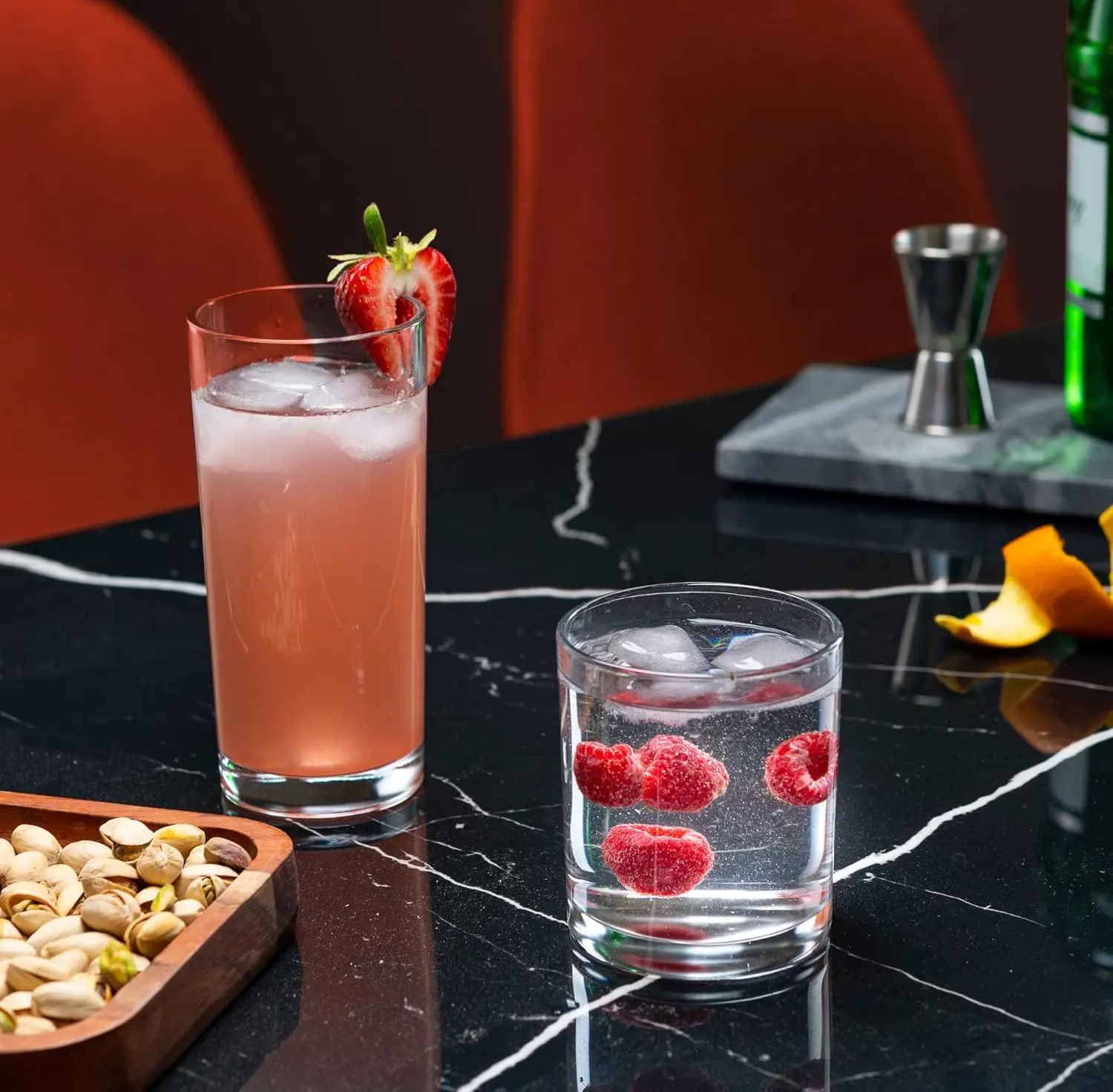 8-Piece Hurricane Glass Set: 4 - Wine Beer And More บทวิจารณ์และราคา