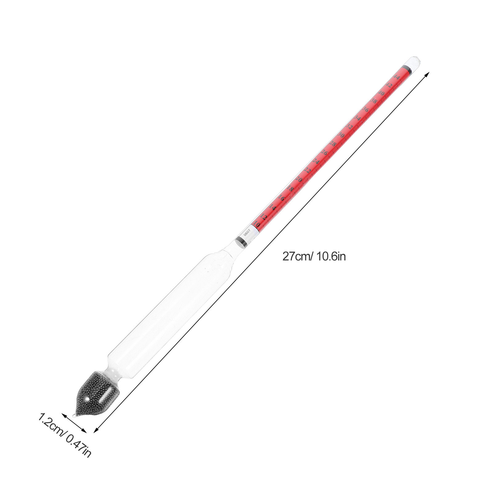 2Pcs Dual Scale Alcohol Hydrom - Wine To Beer Alcohol บทวิจารณ์และราคา
