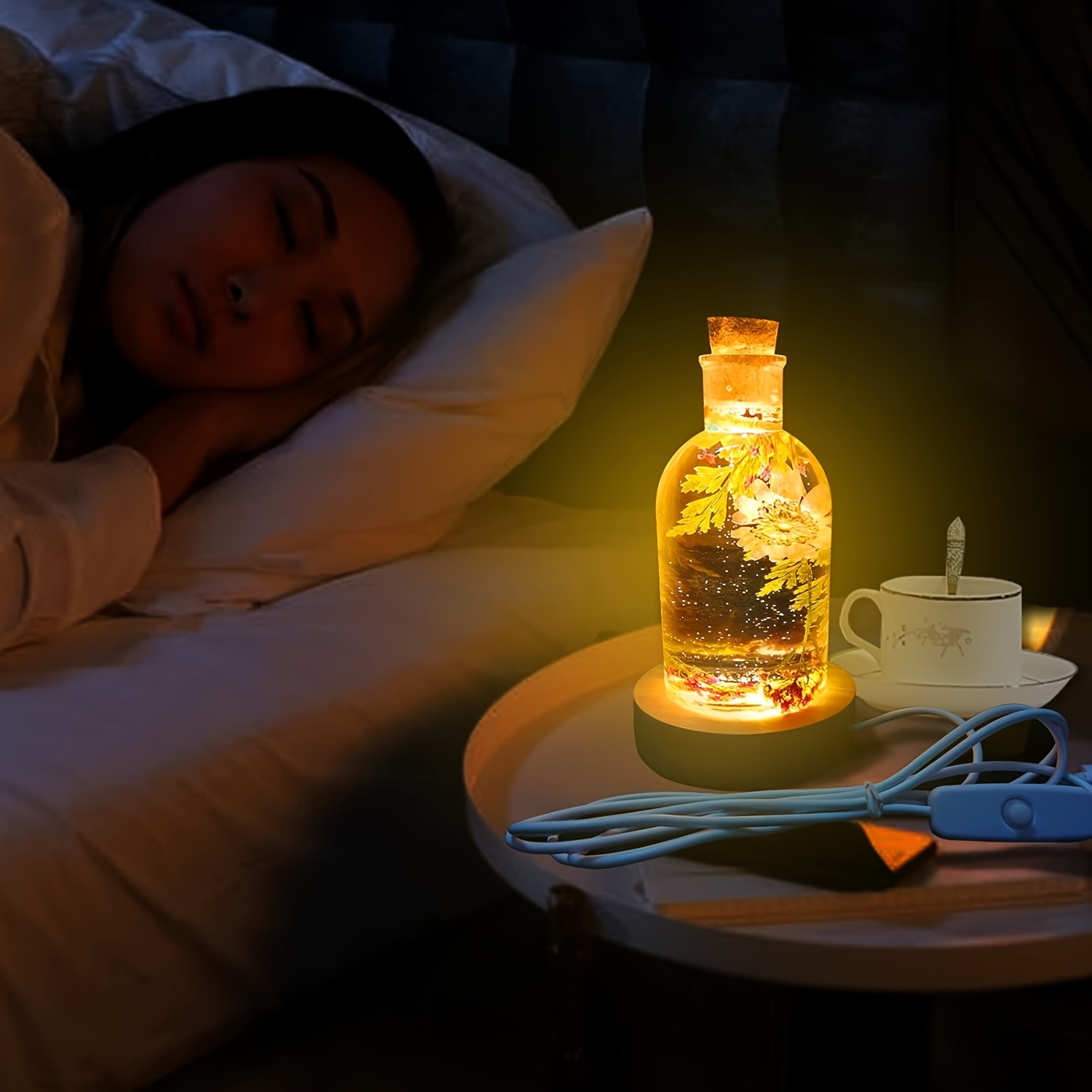 Drift Bottle Light Resin Mold  - Bottle Stopper Set บทวิจารณ์และราคา