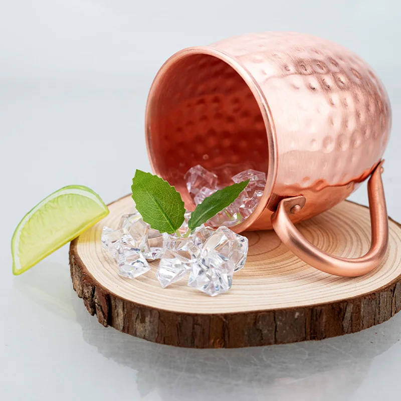 【F】530ml 100% Copper Moscow Mu - Wine With Beer Cocktail บทวิจารณ์และราคา