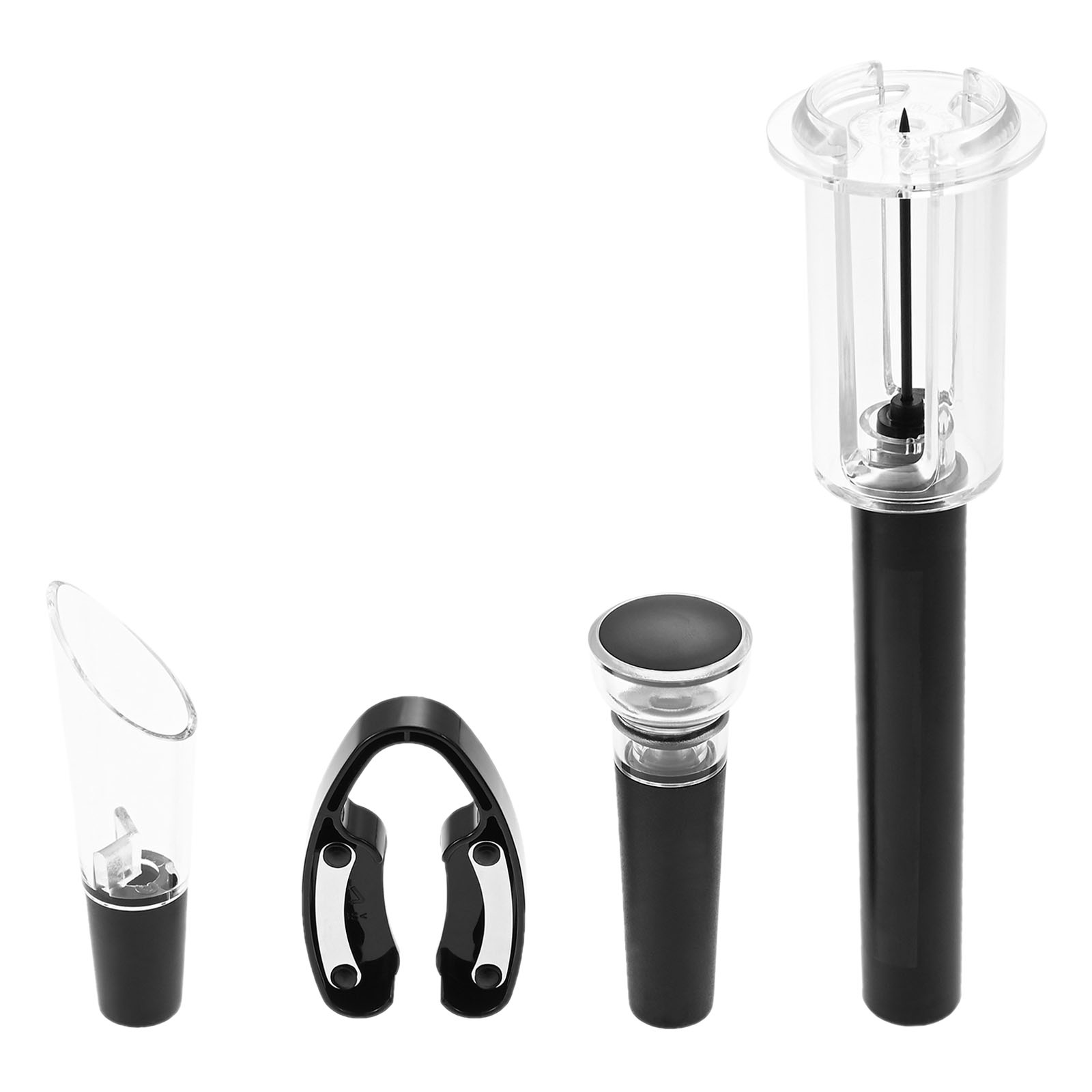 4Pcs Portable Air Pressure Pum - Bottle Stopper Set บทวิจารณ์และราคา