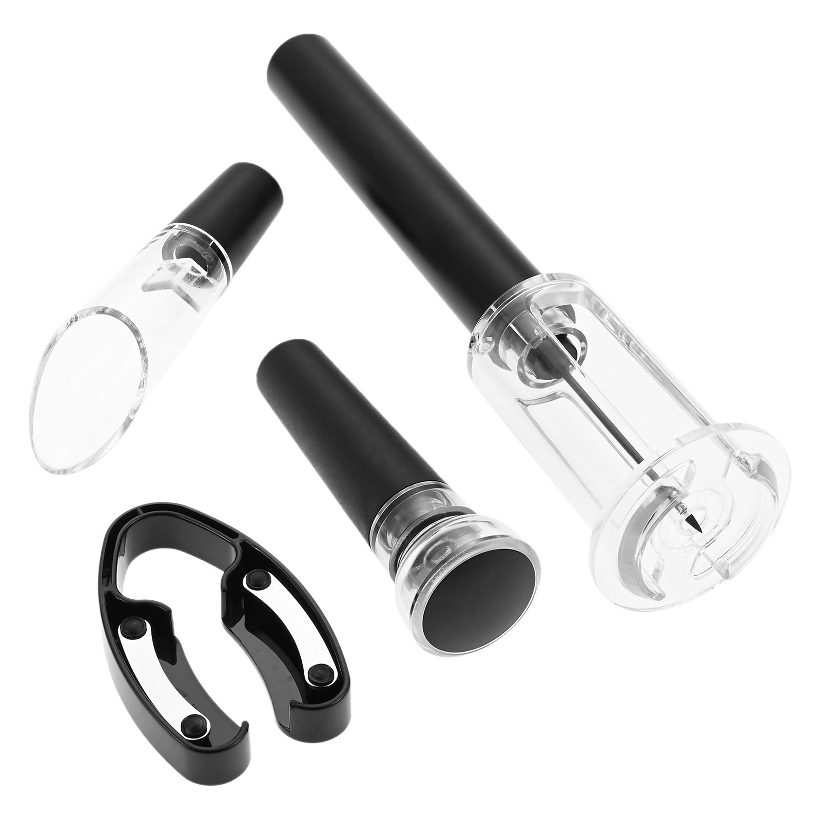 4Pcs Portable Air Pressure Pum - Bottle Stopper Set บทวิจารณ์และราคา