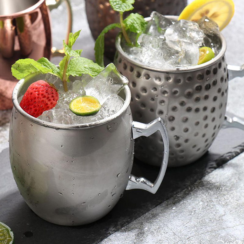 1Pcs 530ml Stainless Steel Mos - Wine With Beer Cocktail บทวิจารณ์และราคา