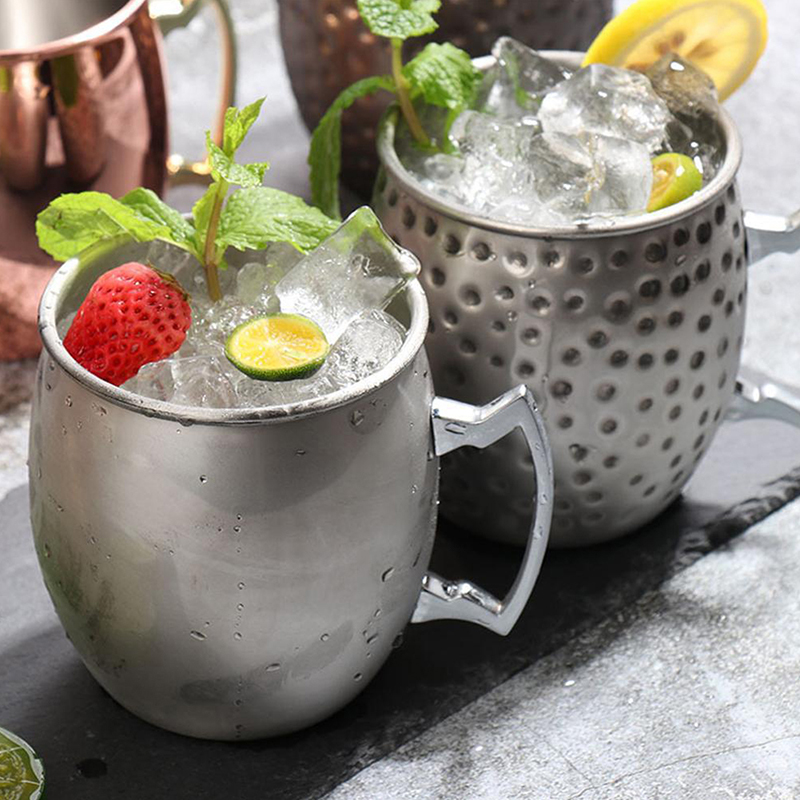 1Pcs 530ml Stainless Steel Mos - Wine With Beer Cocktail บทวิจารณ์และราคา