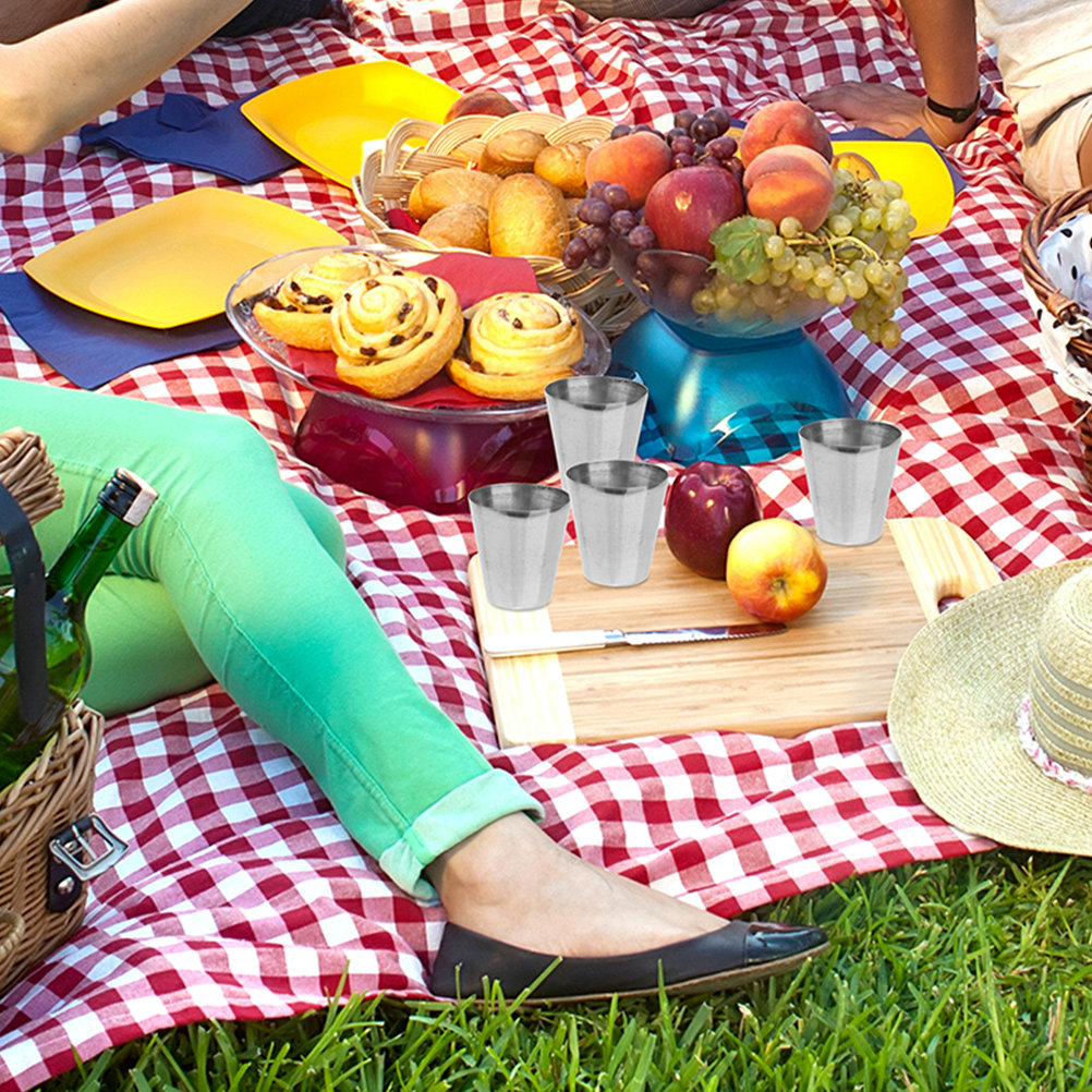 Portable Wine Cups Stainless S - Wine Beer Tequila บทวิจารณ์และราคา