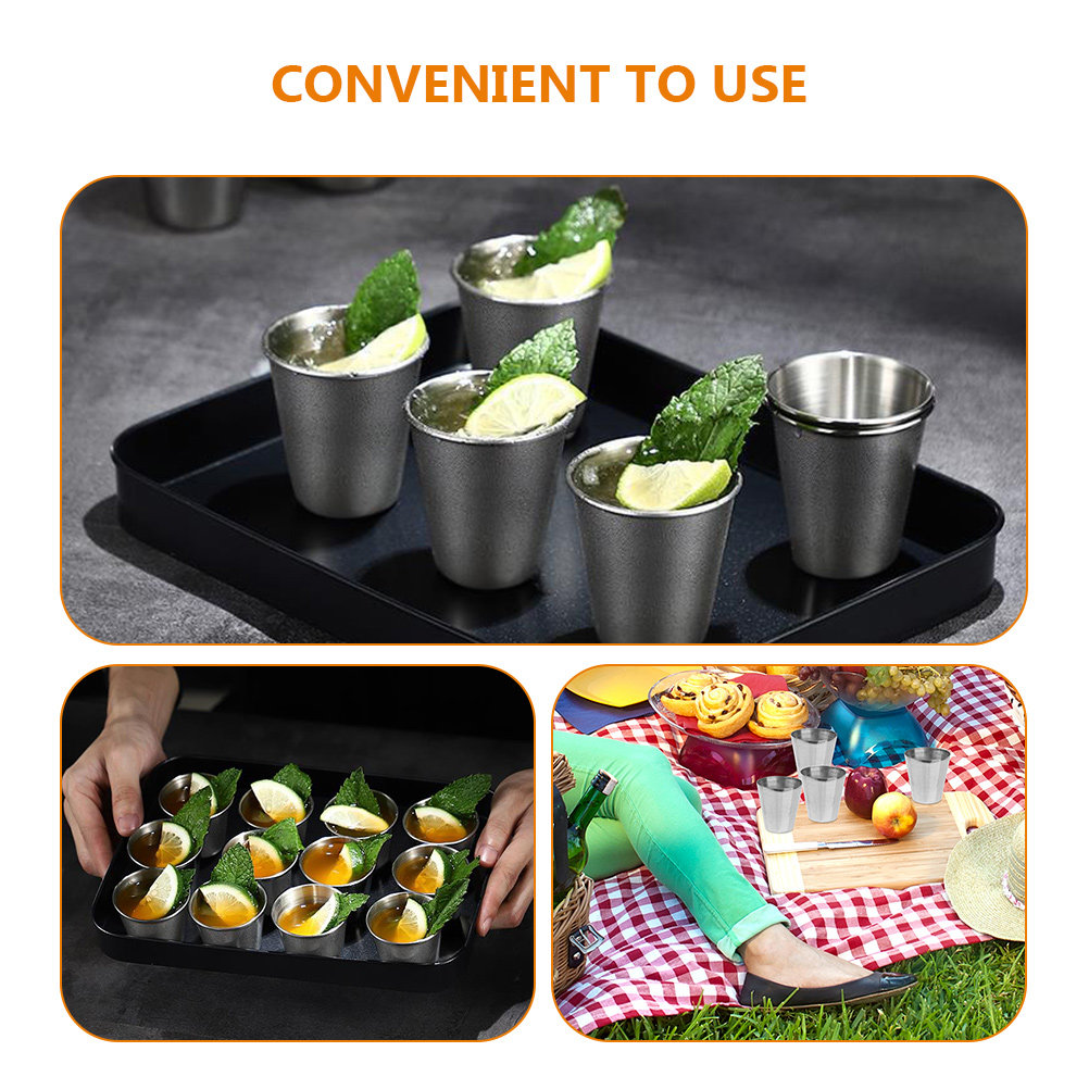 Portable Wine Cups Stainless S - Wine Beer Tequila บทวิจารณ์และราคา