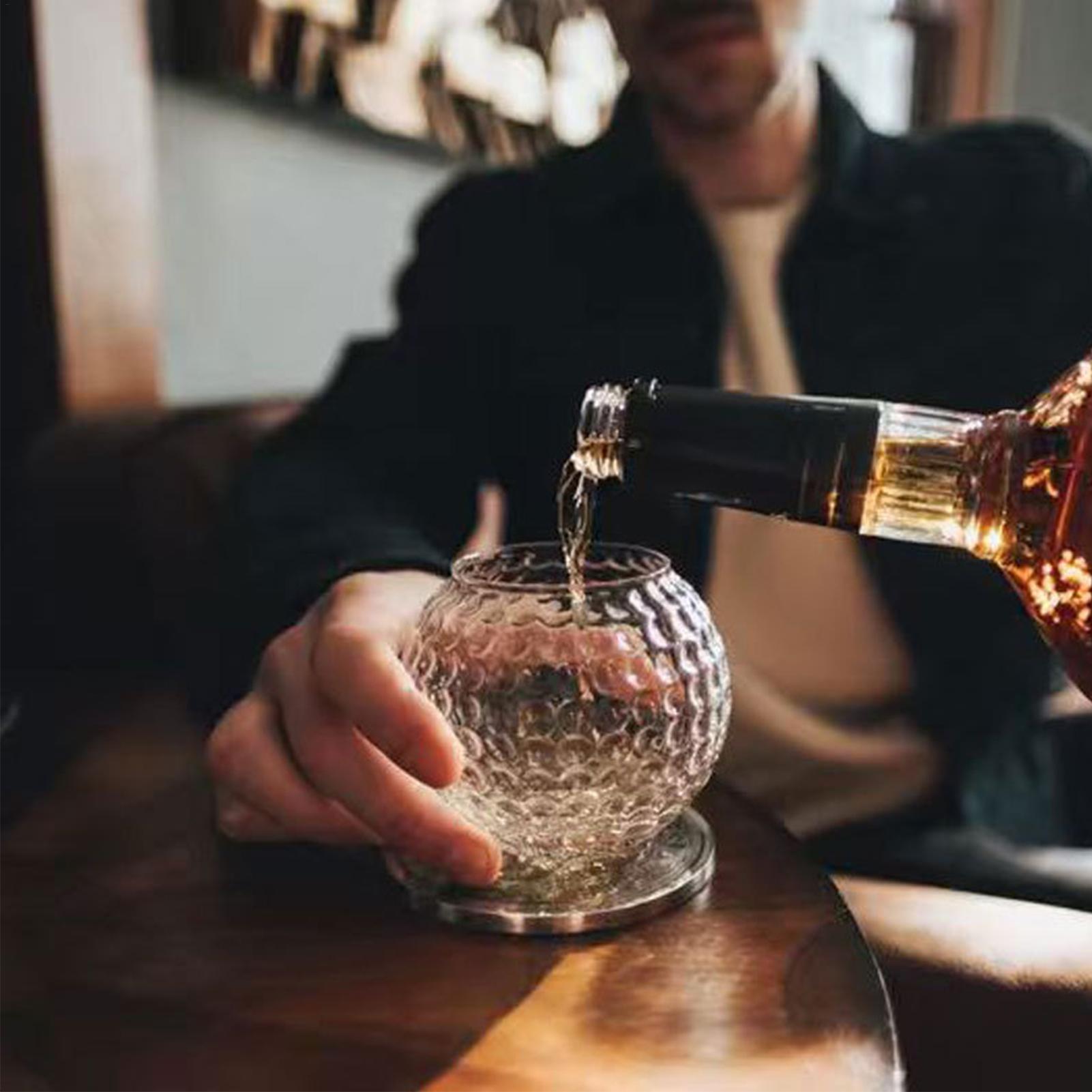 Whiskey Glasses Fun Golf Ball  - Wine Beer Tequila บทวิจารณ์และราคา